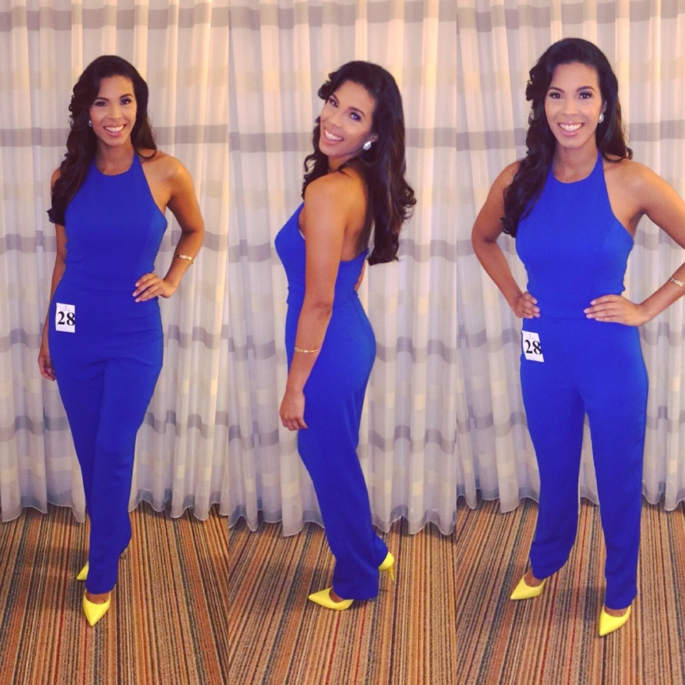 Elegant Blue Women's Jumpsuit